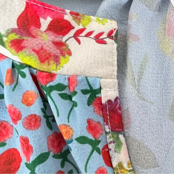 Sweet Floral Crepe Dress or Tunic Sz 2XL 🎉H.P. - Picture 11 of 11